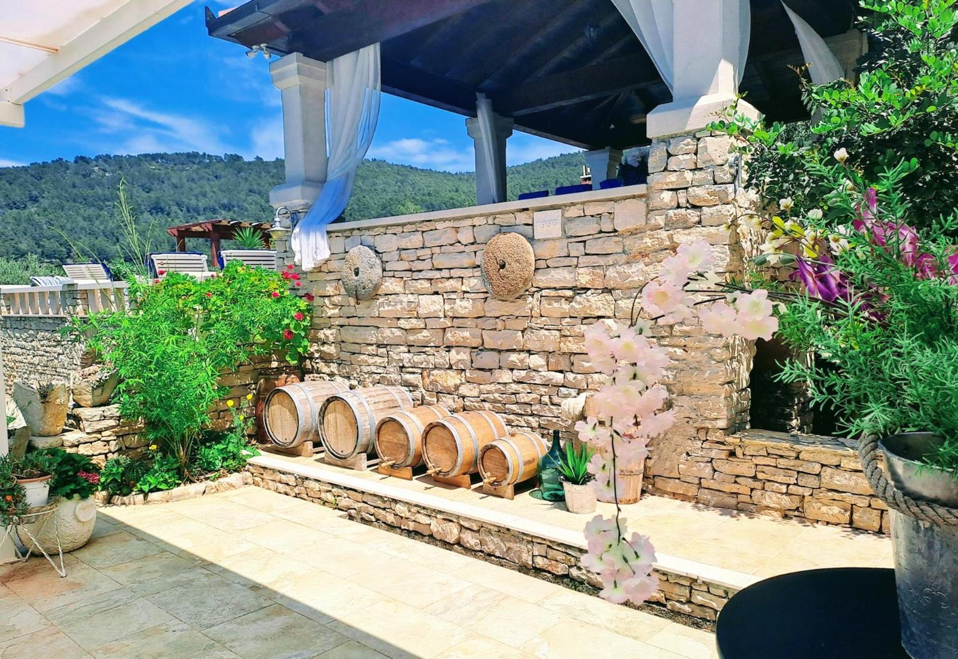 Villa Stone House Poplat Vela Luka Exterior photo