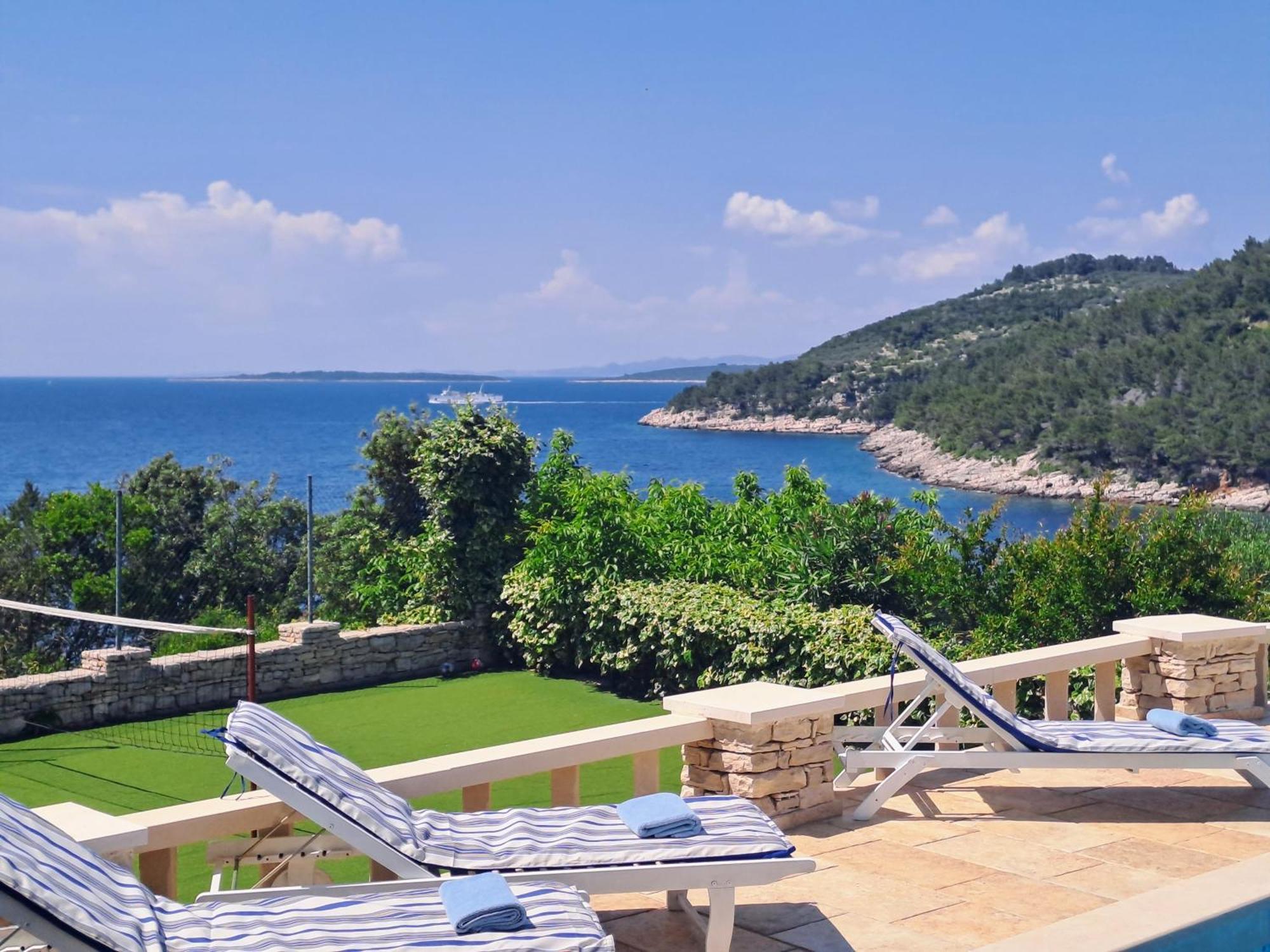 Villa Stone House Poplat Vela Luka Exterior photo