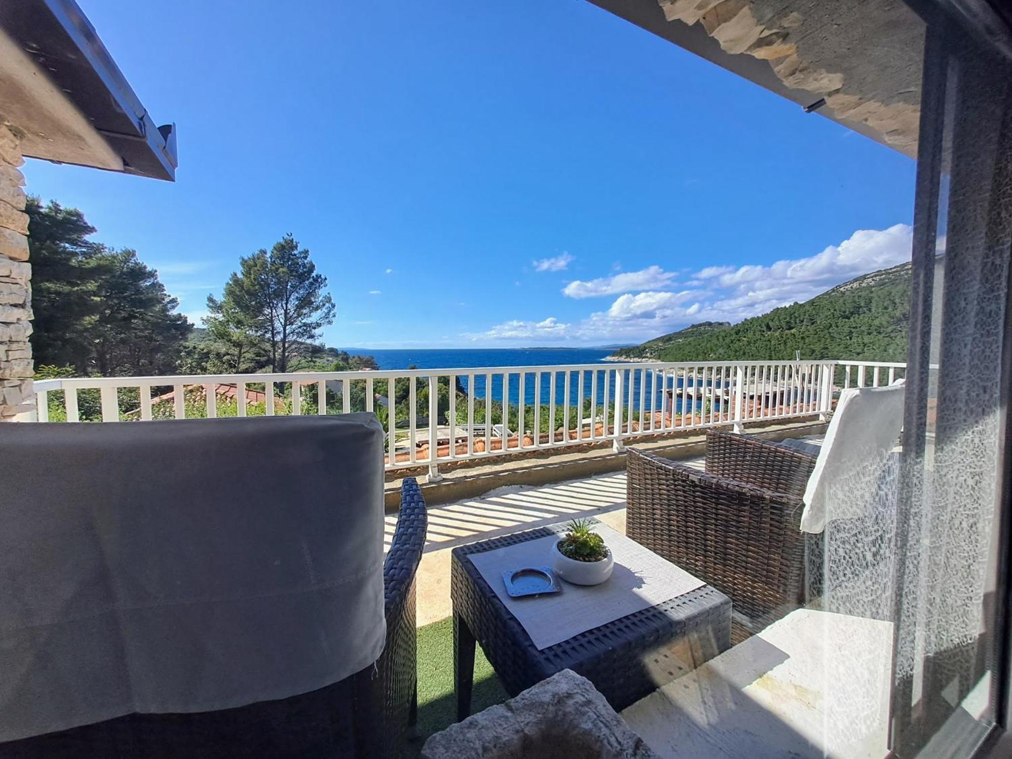 Villa Stone House Poplat Vela Luka Exterior photo