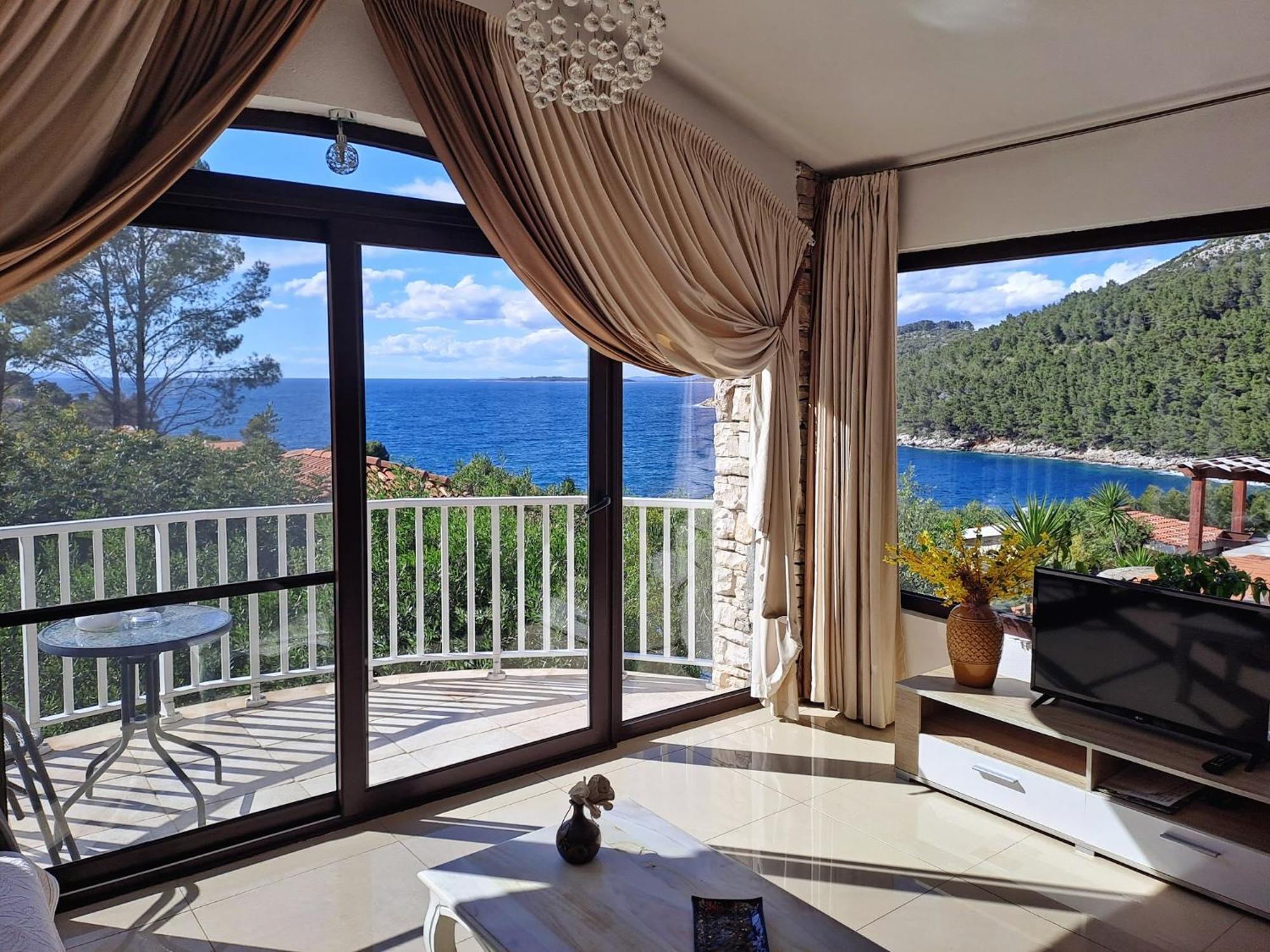 Villa Stone House Poplat Vela Luka Exterior photo