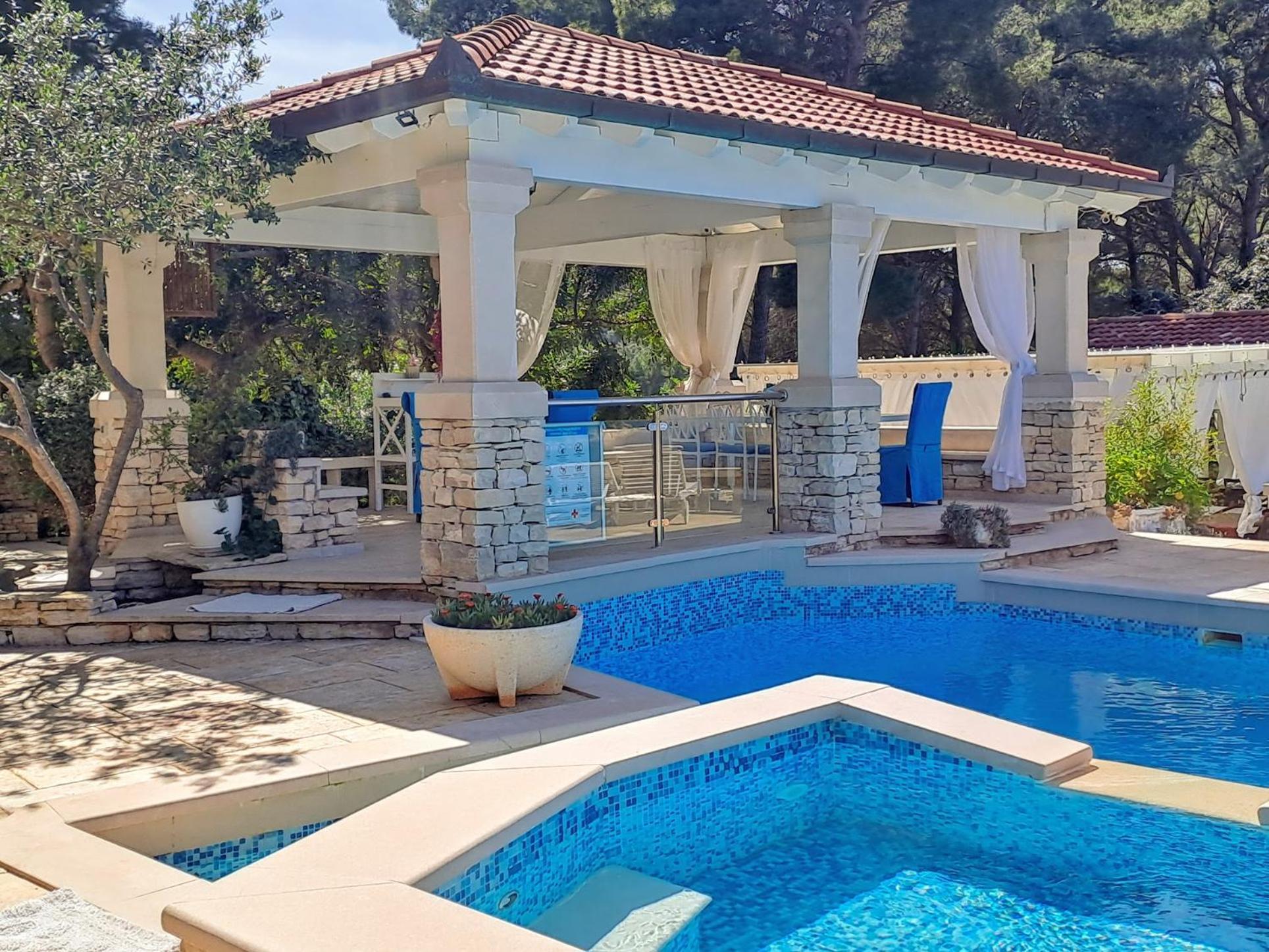 Villa Stone House Poplat Vela Luka Exterior photo