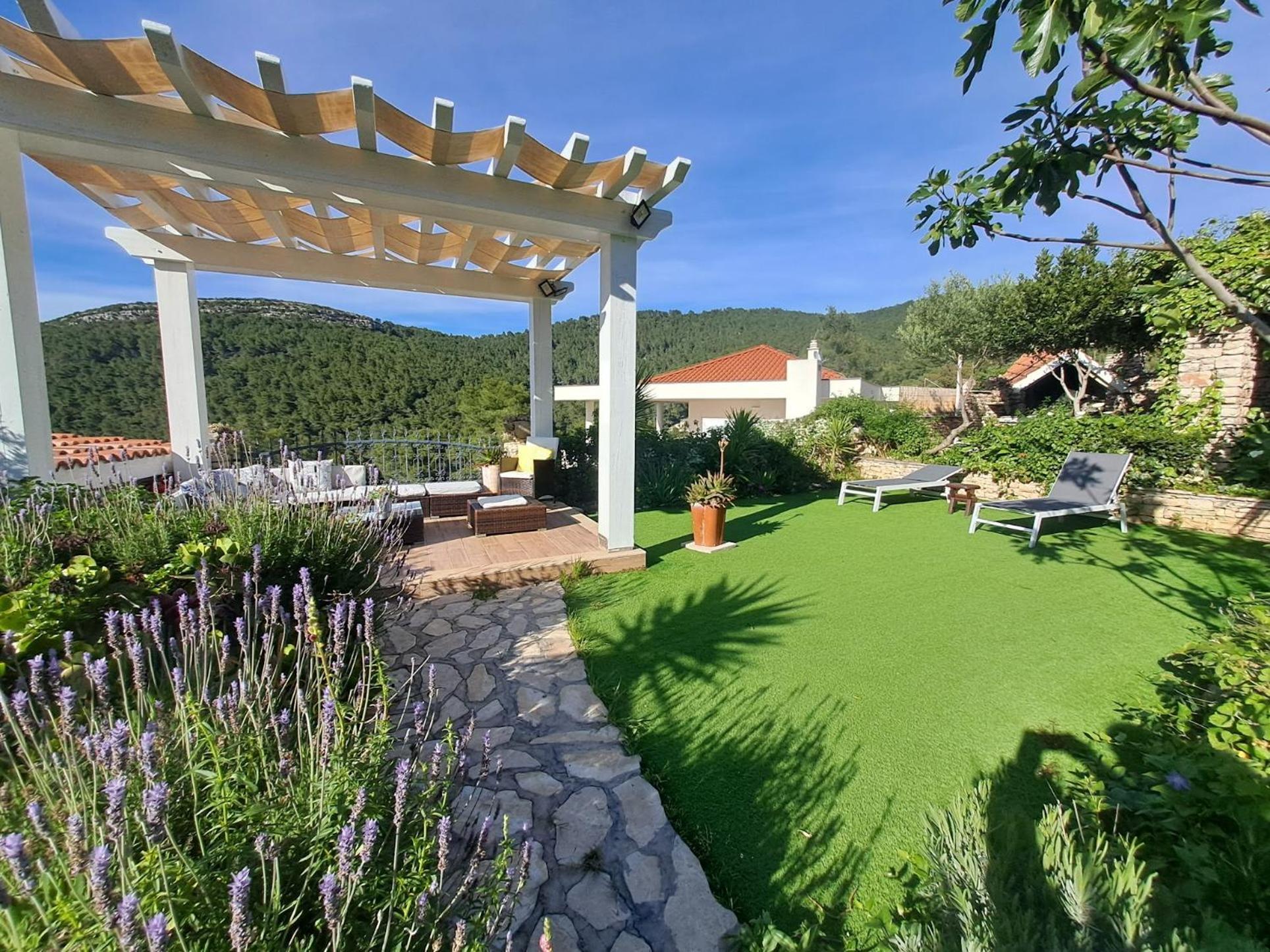 Villa Stone House Poplat Vela Luka Exterior photo
