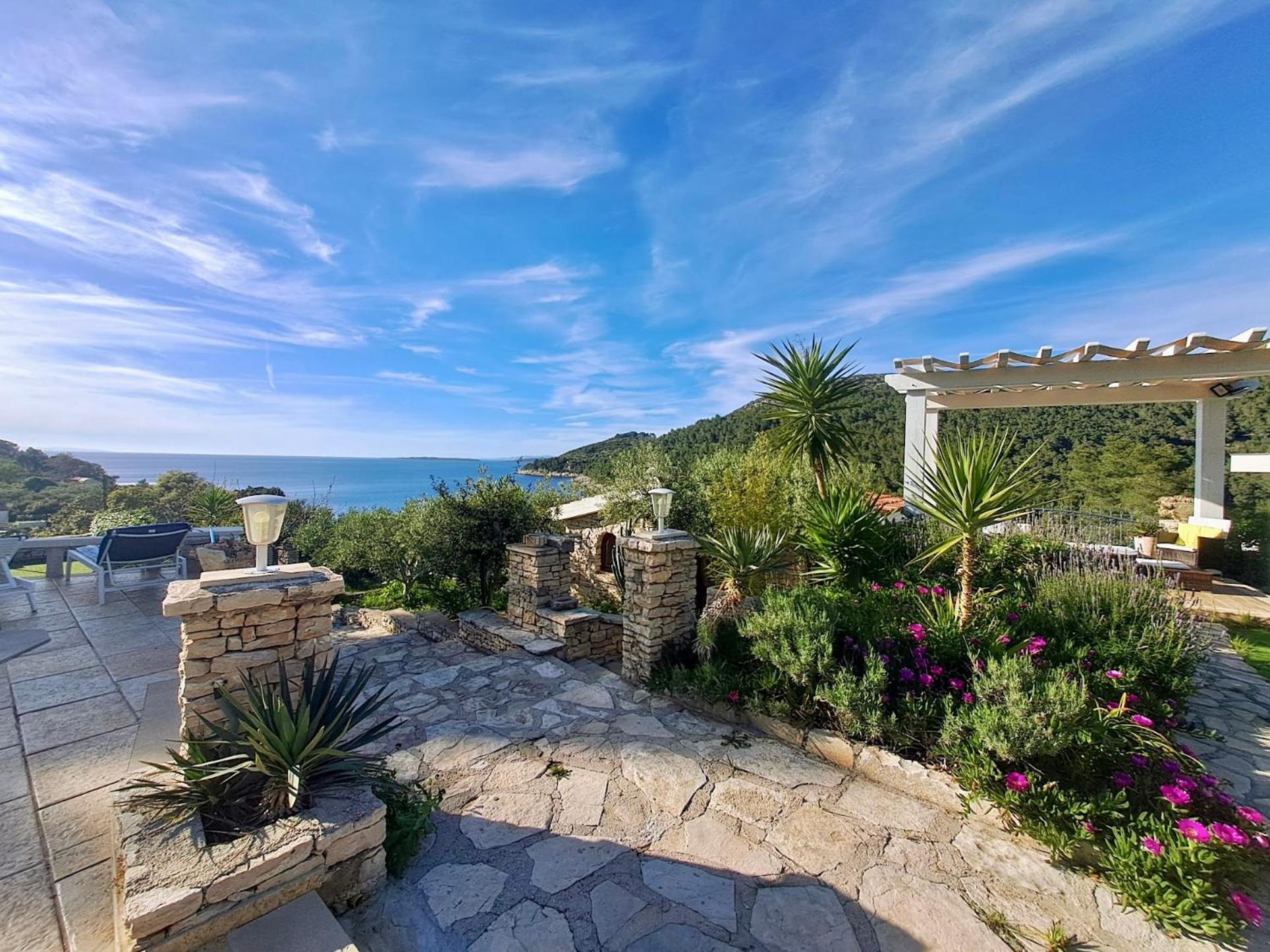 Villa Stone House Poplat Vela Luka Exterior photo
